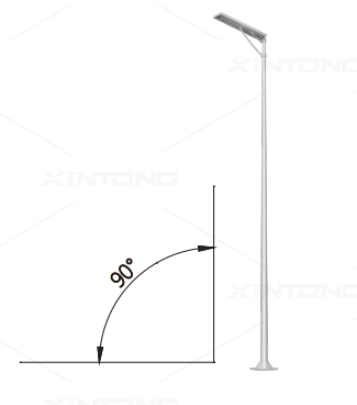 Lamp Pole Verticality Adjustment