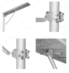 Wiring in the Lamp Pole